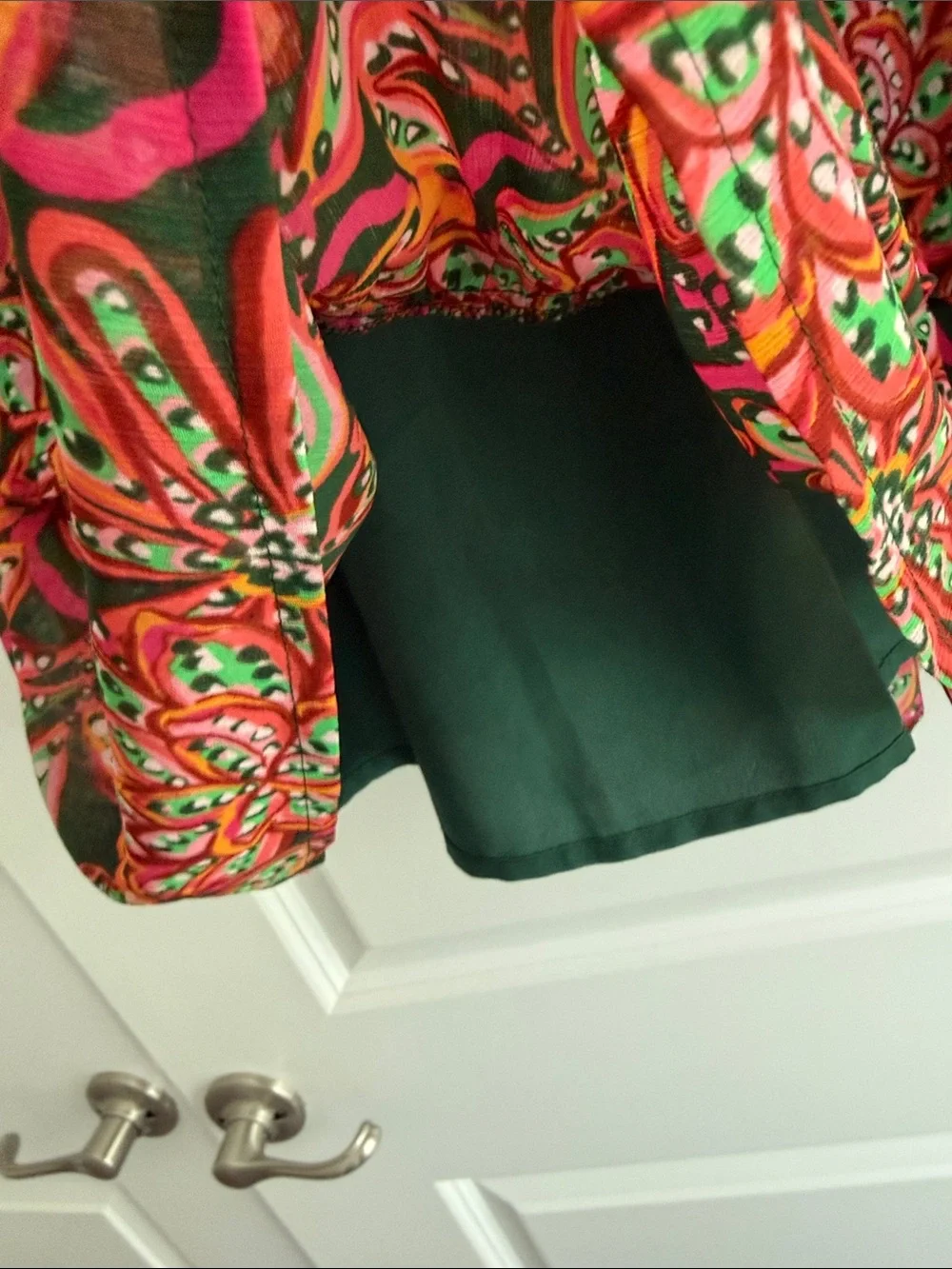 J. Crew Multicolor Floral Print Mini Skirt